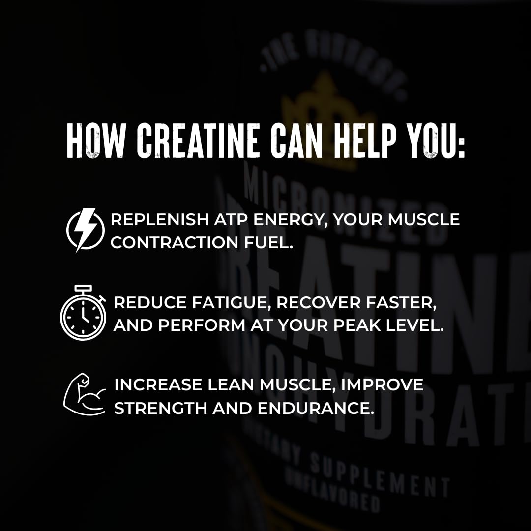 The Fittest Ever creatine powder being poured into a glass