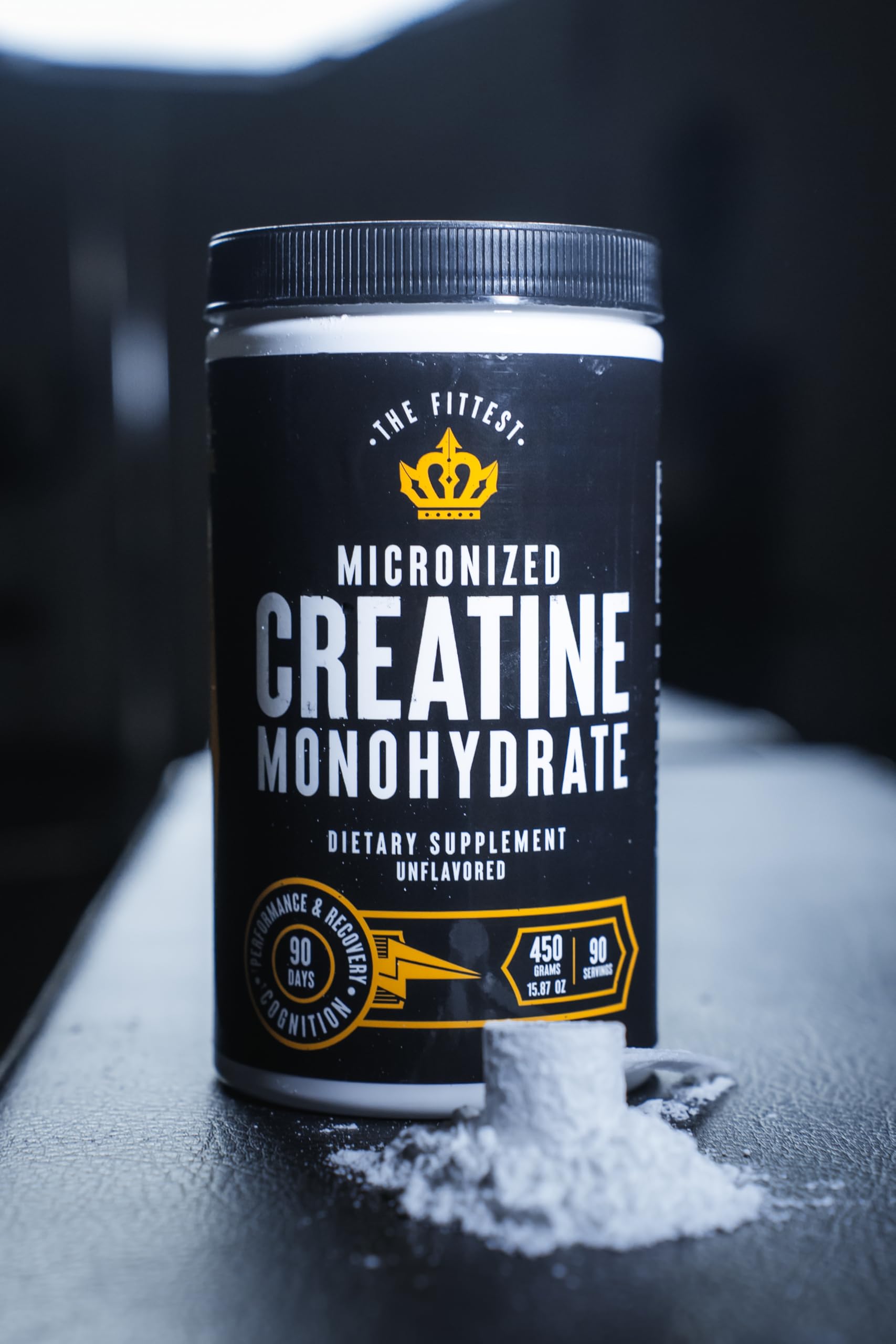 The ready-to-drink shake made with The Fittest Ever creatine
