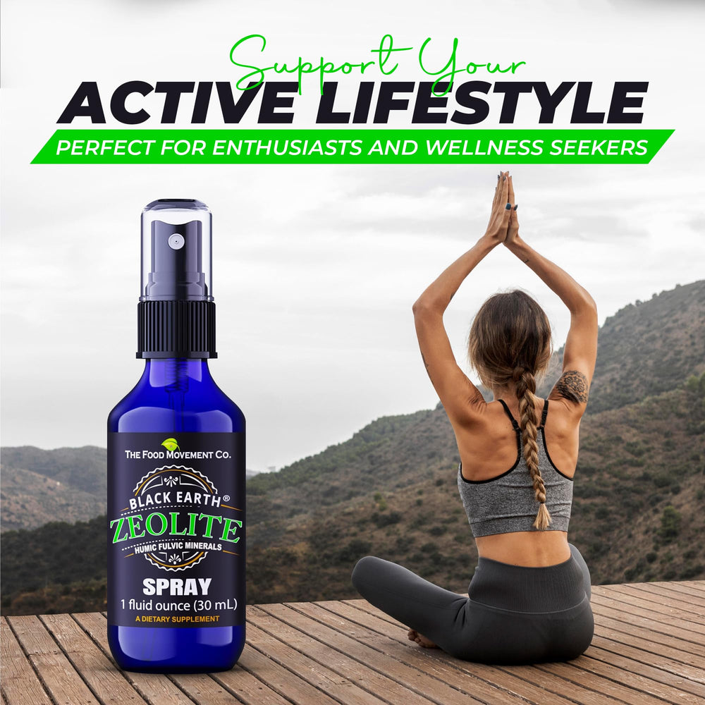 Close-up label shows vegan, award-winning Zeolite with third-party testing.