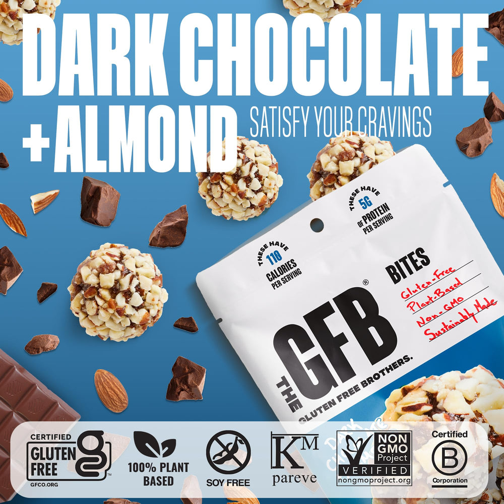The GFB vegan and kosher certifications visible on packaging