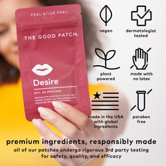 The Good Patch Desire 24-patch pack ready for moments