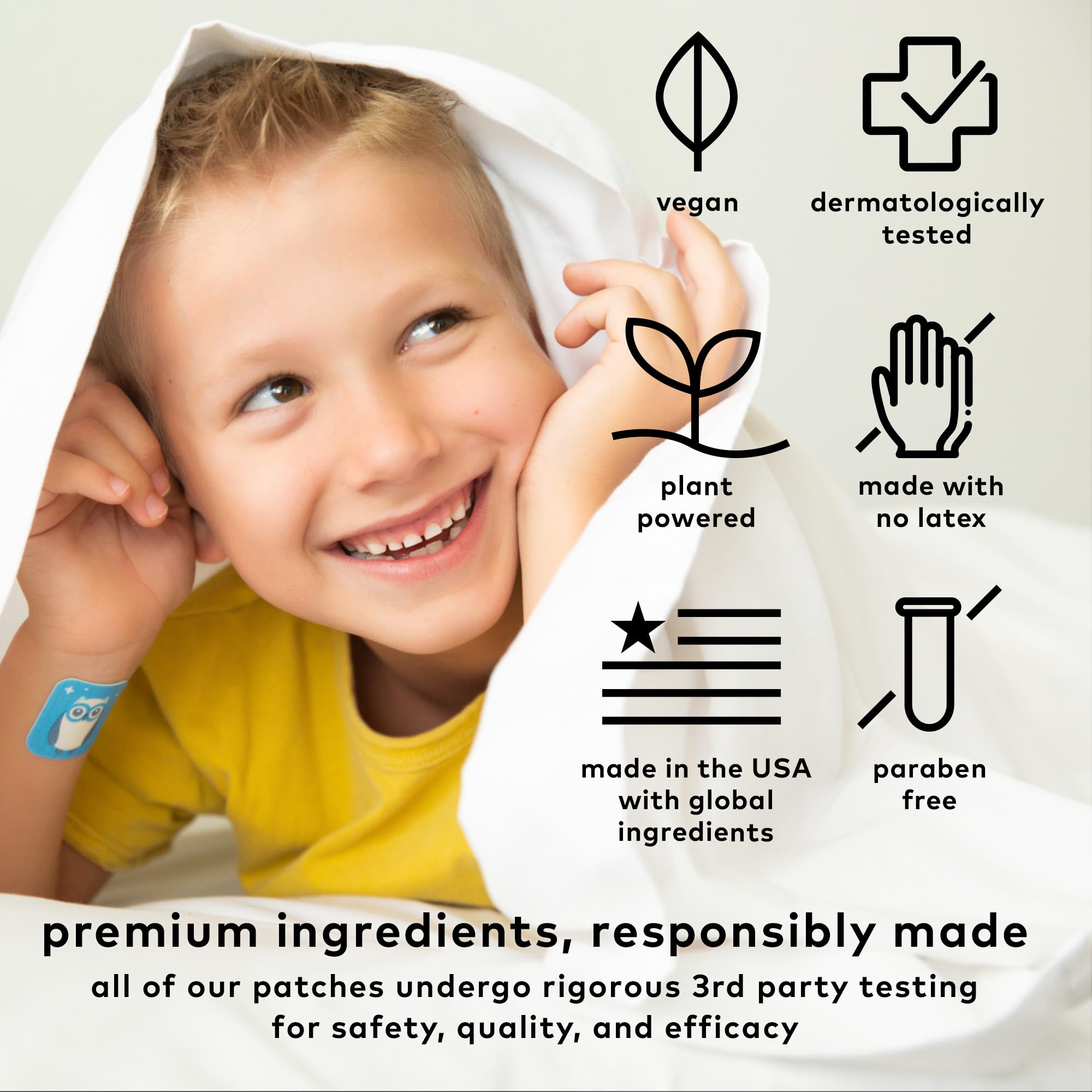 Label highlights Tart Cherry, Chamomile, and Skullcap ingredients.