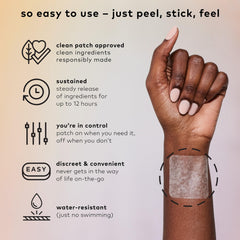 Packaging for The Good Patch Slumber Sleep Patch, ready for nightly use.