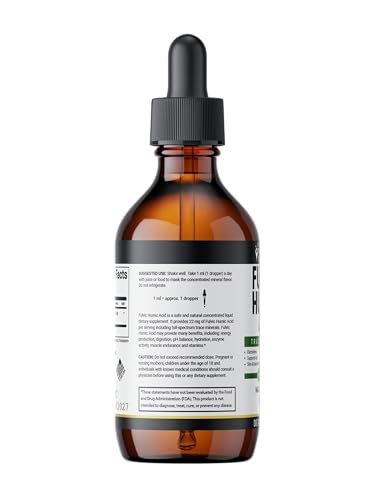 The Healthy Life 4 Me Fulvic 72 drops demonstrate quick absorption and convenient dosing.