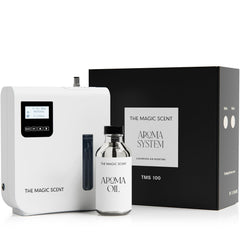 The Magic Scent diffuser chamber view with consistent nanoparticle mist for even scenting.