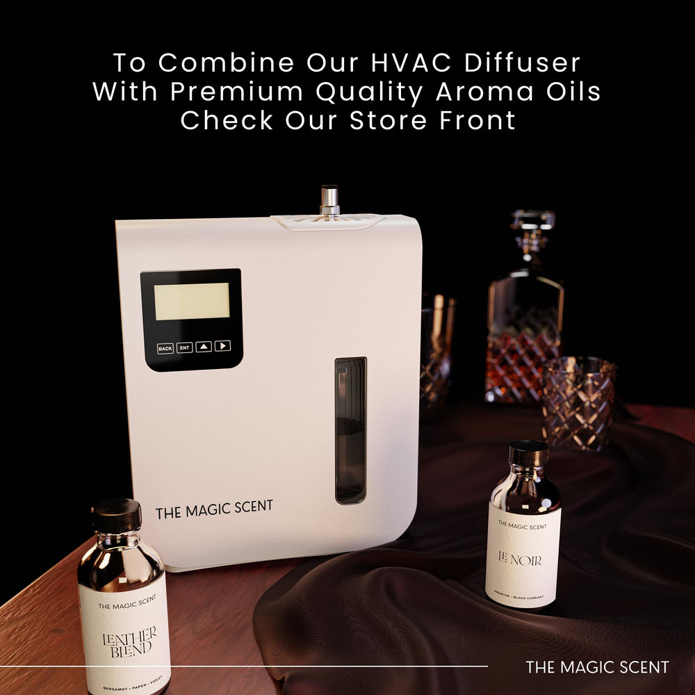 The Magic Scent compact design fits discreetly in living areas.