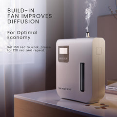 The Magic Scent HVAC connection enables even scent reach in larger spaces.