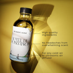 The Magic Scent Hotel Di Positano diffuser in use creating a serene ambiance.