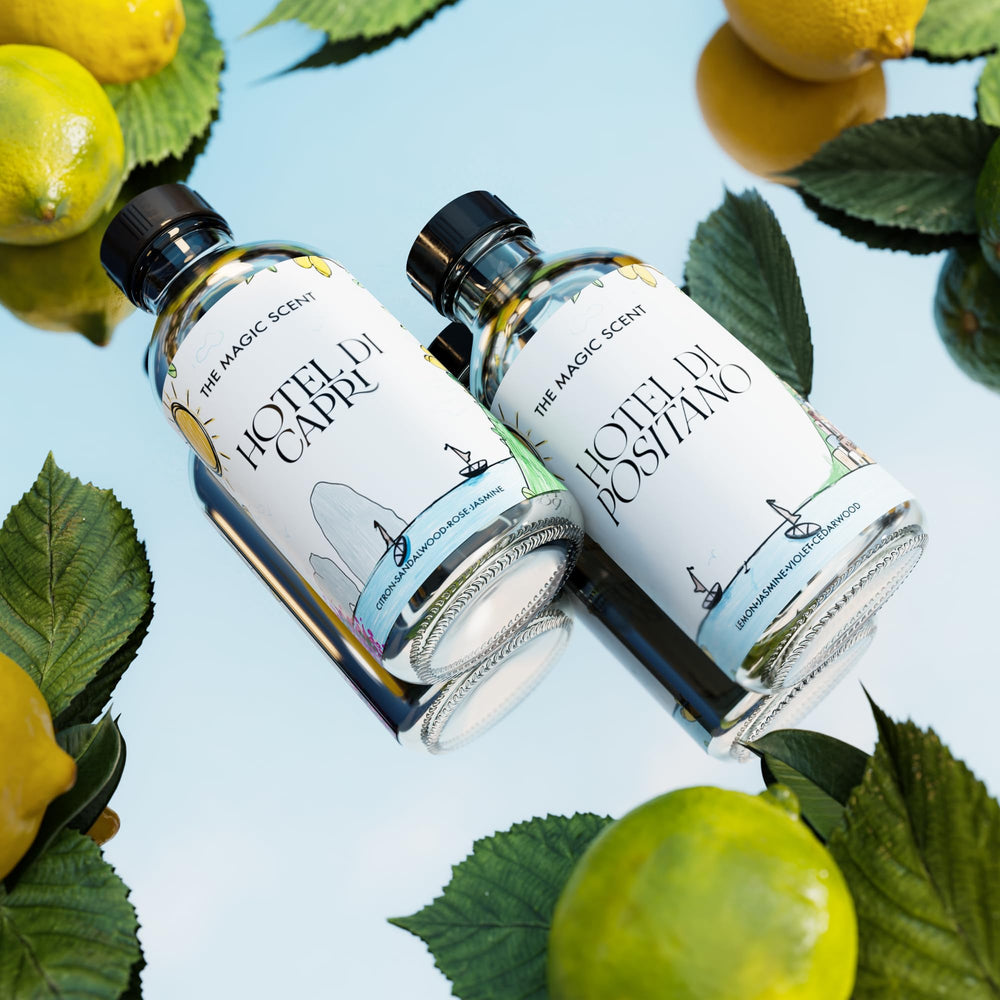The Magic Scent Hotel Di Positano gift set idea for refined home fragrance.