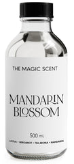 The Magic Scent Mandarin Blossom bottle front, premium diffuser oil for luxury spaces
