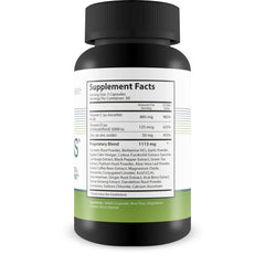 Close-up of CDZ capsules highlights convenient, sugar-free daily capsules for consistent health support.