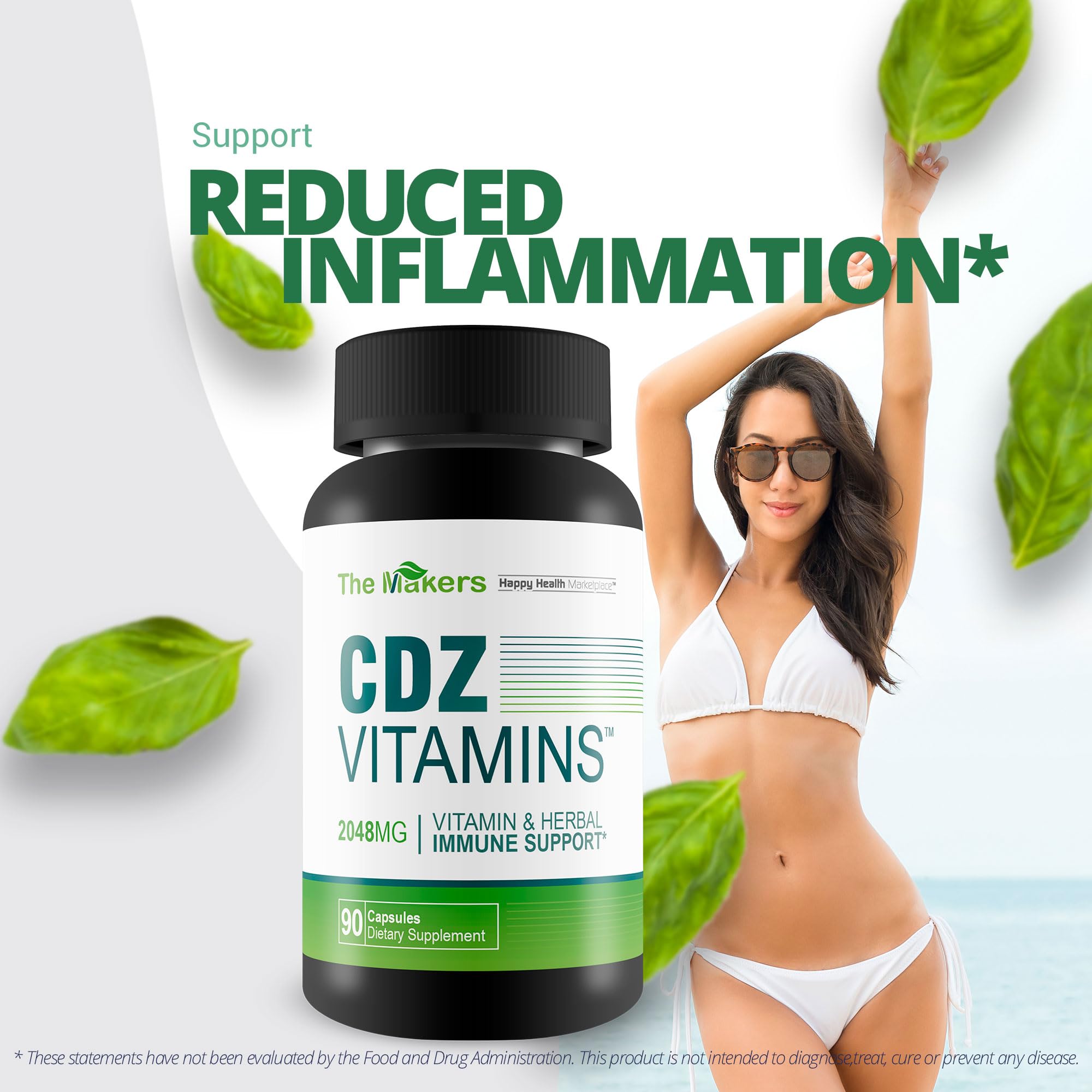 CDZ Vitamins made in the USA highlights strict quality standards.