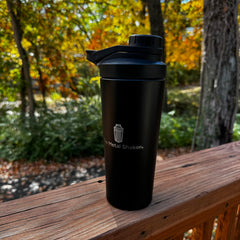 The Metal Shaker features double-wall insulation to help maintain temperature.