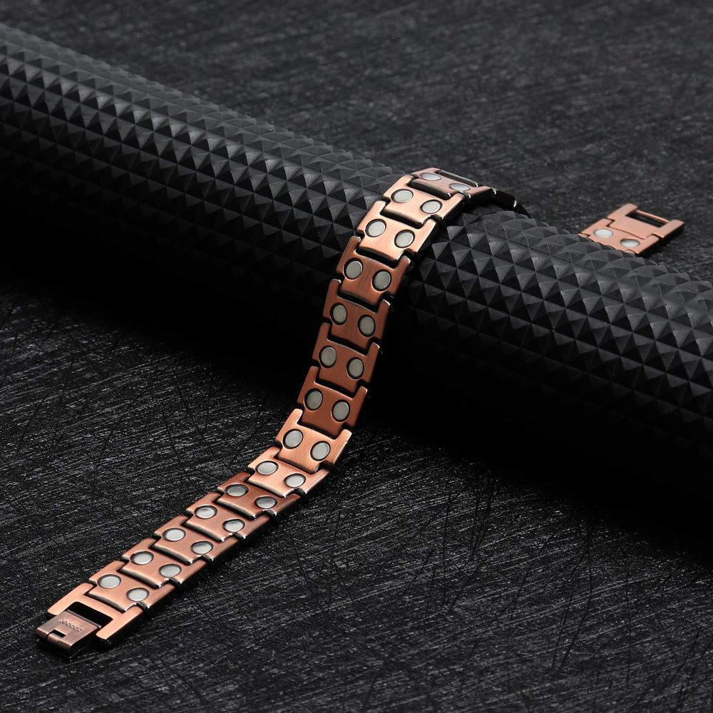 The North Ring double-row magnets closeup emphasizing magnetic design