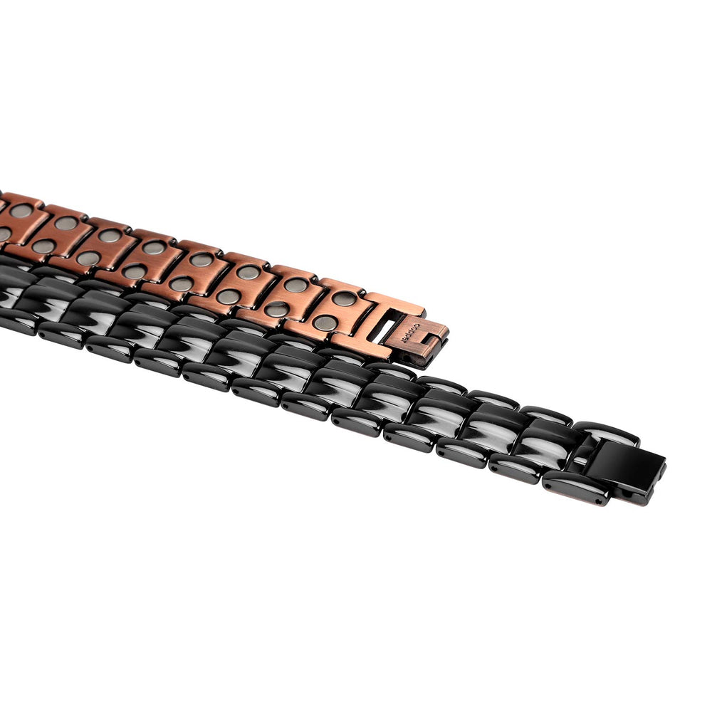 The North Ring travel-ready copper bracelet in everyday use