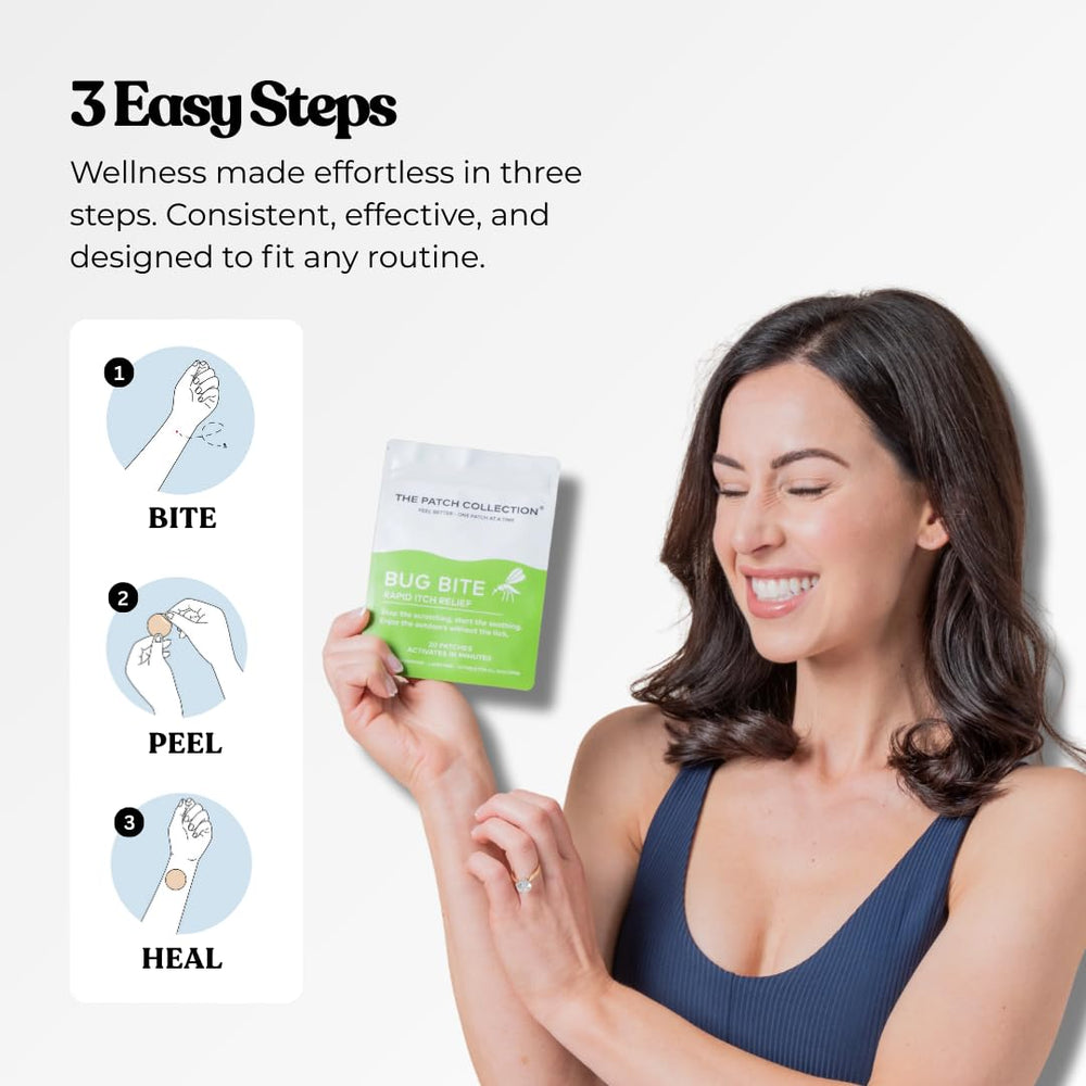 The Patch Collection travel-ready pack shown as a compact first-aid staple