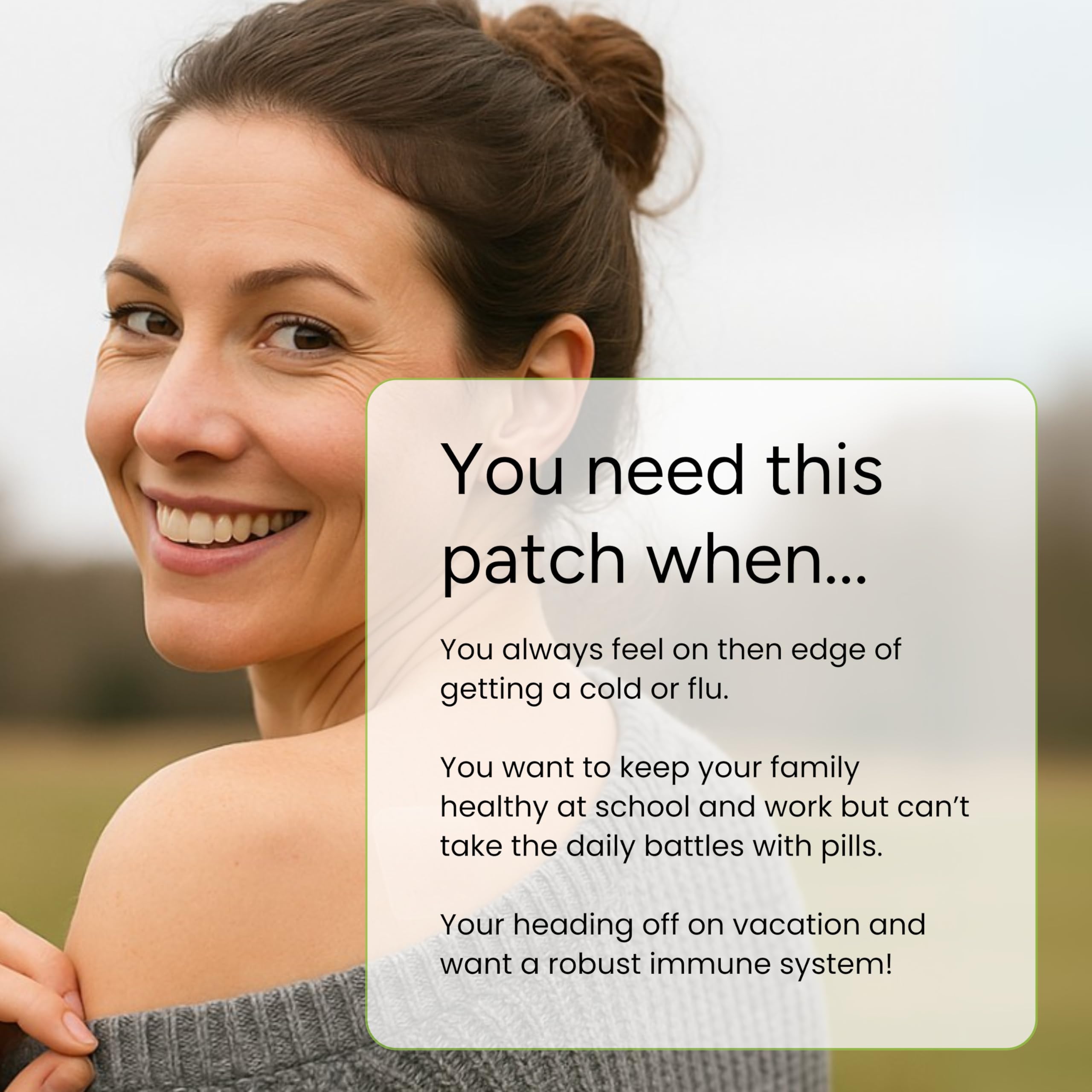 The Patch Remedy Immunity Patch box open presents compact, travel-friendly packaging.