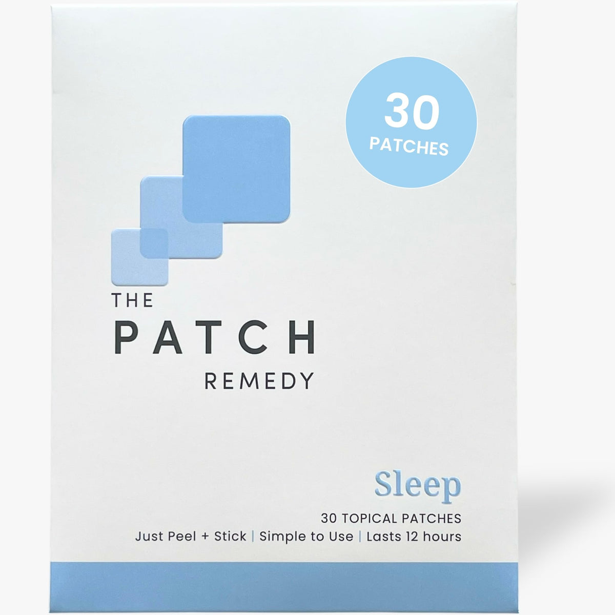 The Patch Remedy Sleep patch on arm supports a calm evening routine.