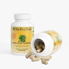 The Real Tonic hypromellose vegetarian capsules for vegan lifestyles.