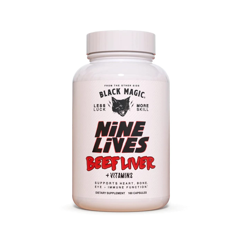 The Right Supps Beef Liver Capsules packshot for convenient daily nutrition.