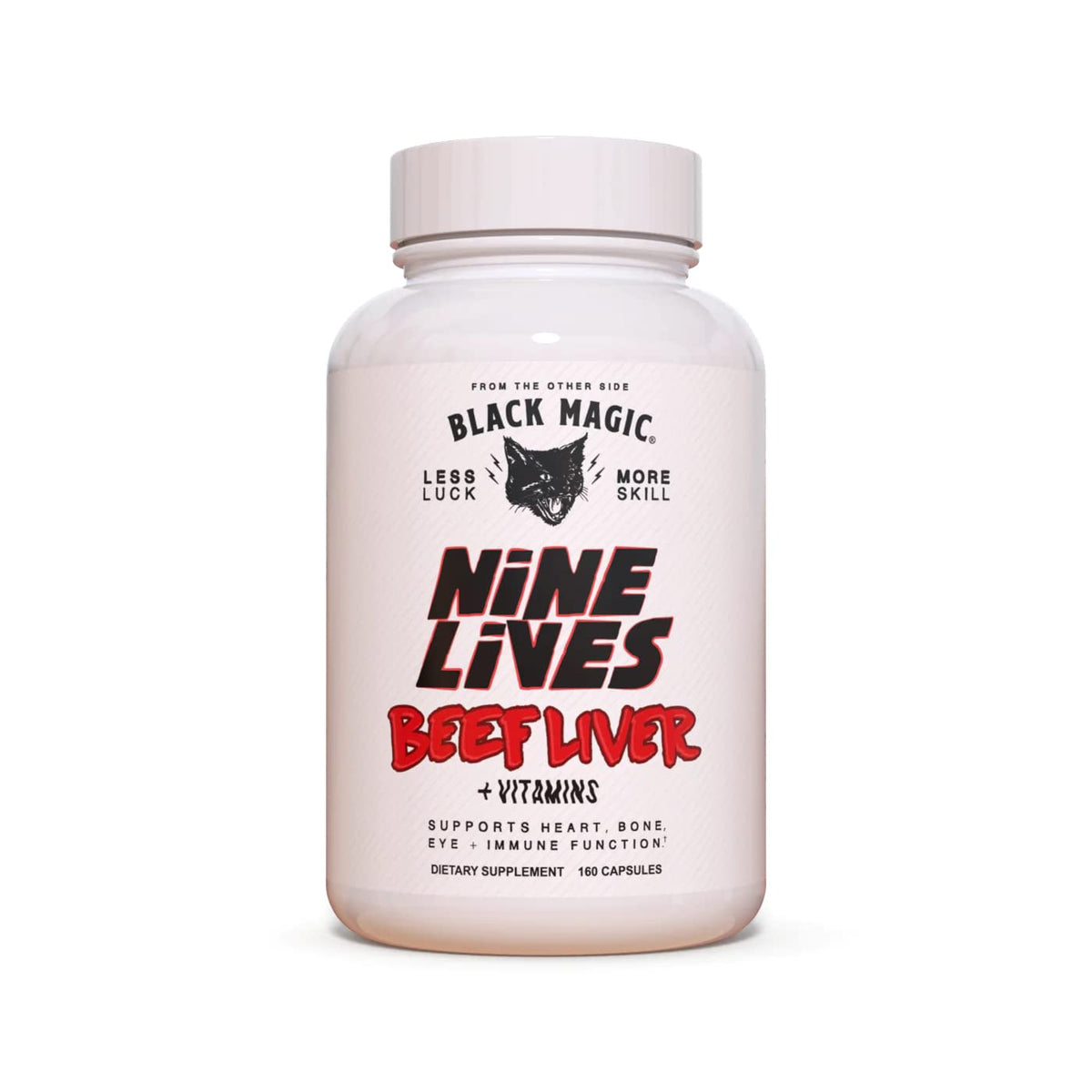 The Right Supps Beef Liver Capsules packshot for convenient daily nutrition.