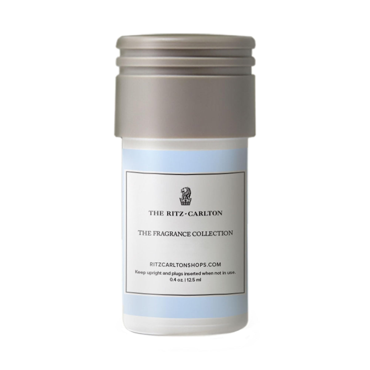 The Ritz-Carlton mini diffuser refill with gardenia and tiare for long-lasting fragrance.