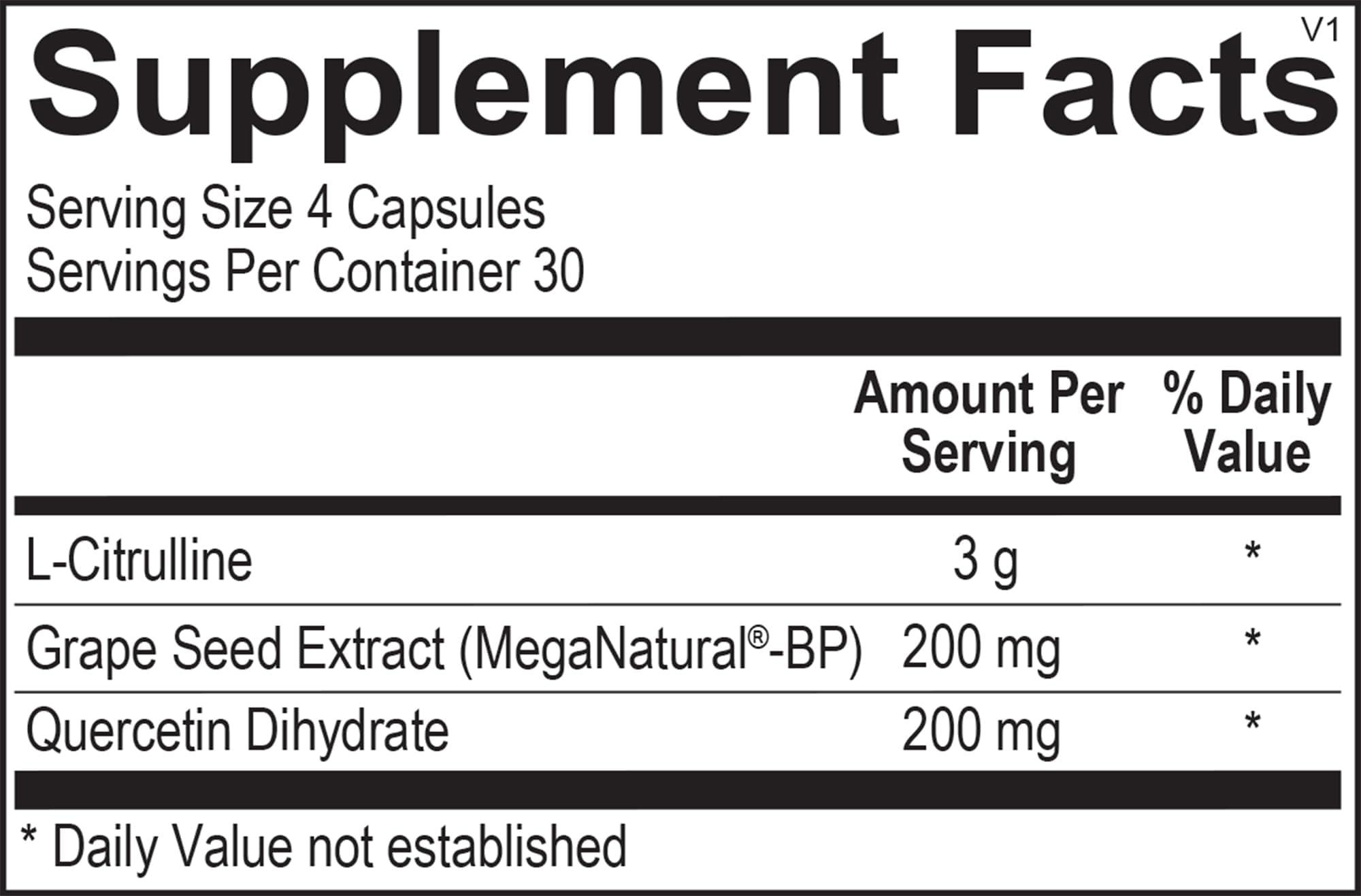 Bottle and capsules on table suggests simple daily ritual