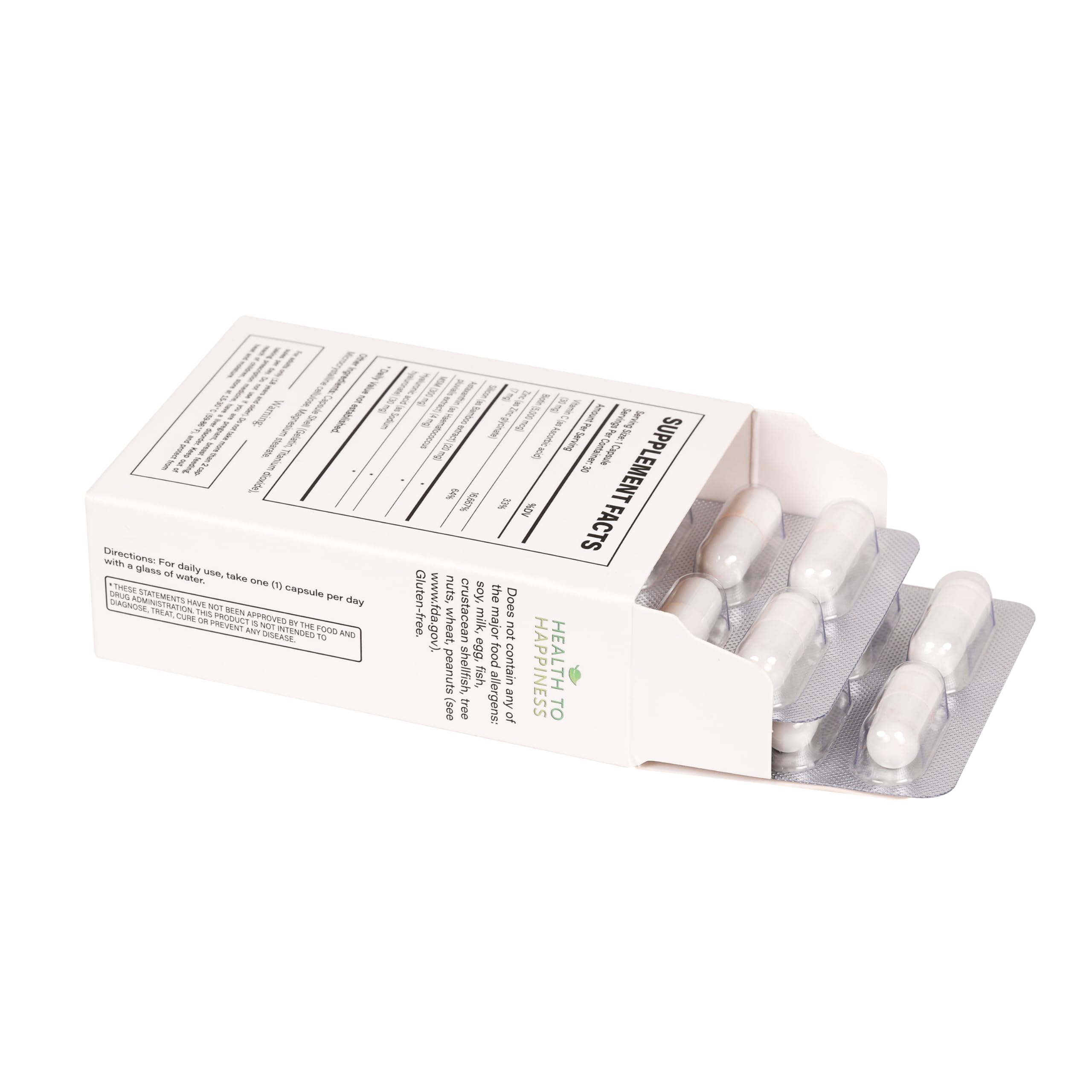 The Swedish Diet Tan Optimizer Radiance+ allergen-free label underscores clean formula.