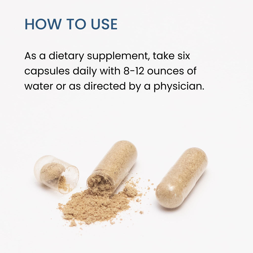 Grass-fed and pasture-raised label on Bison Liver capsules