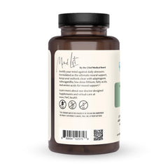 Mind Lift capsules close-up highlighting DHA and GABA for calm focus