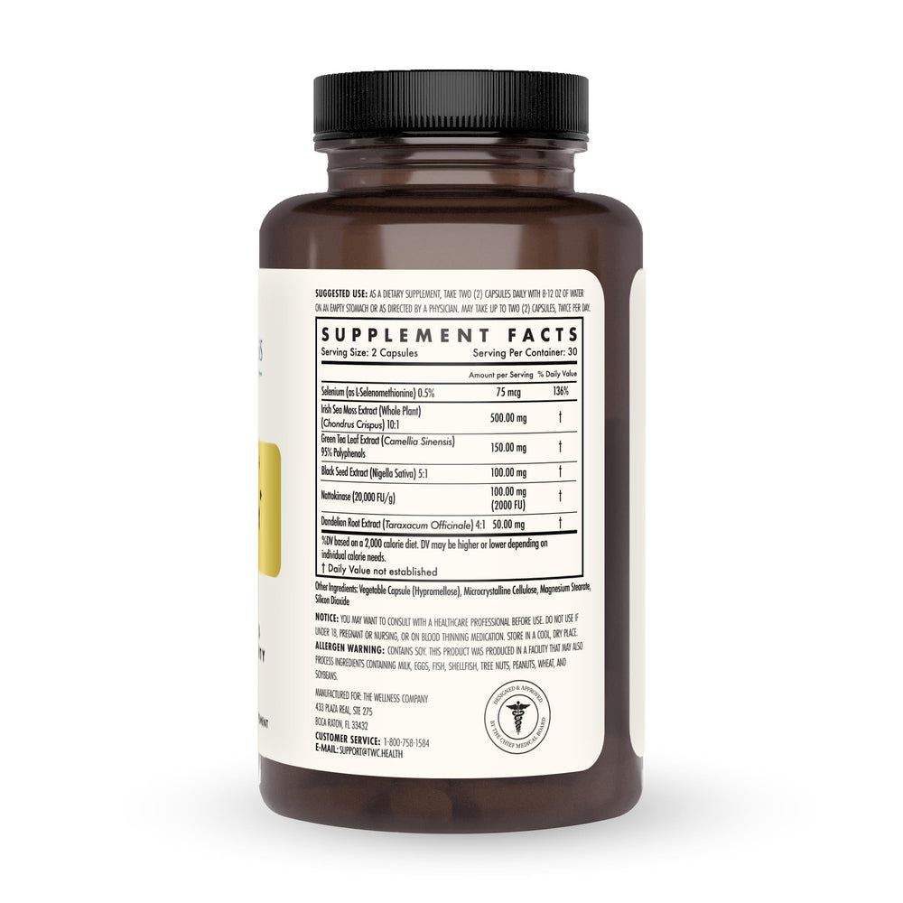 Dandelion root capsules in Spike Support suggest cellular defense support.
