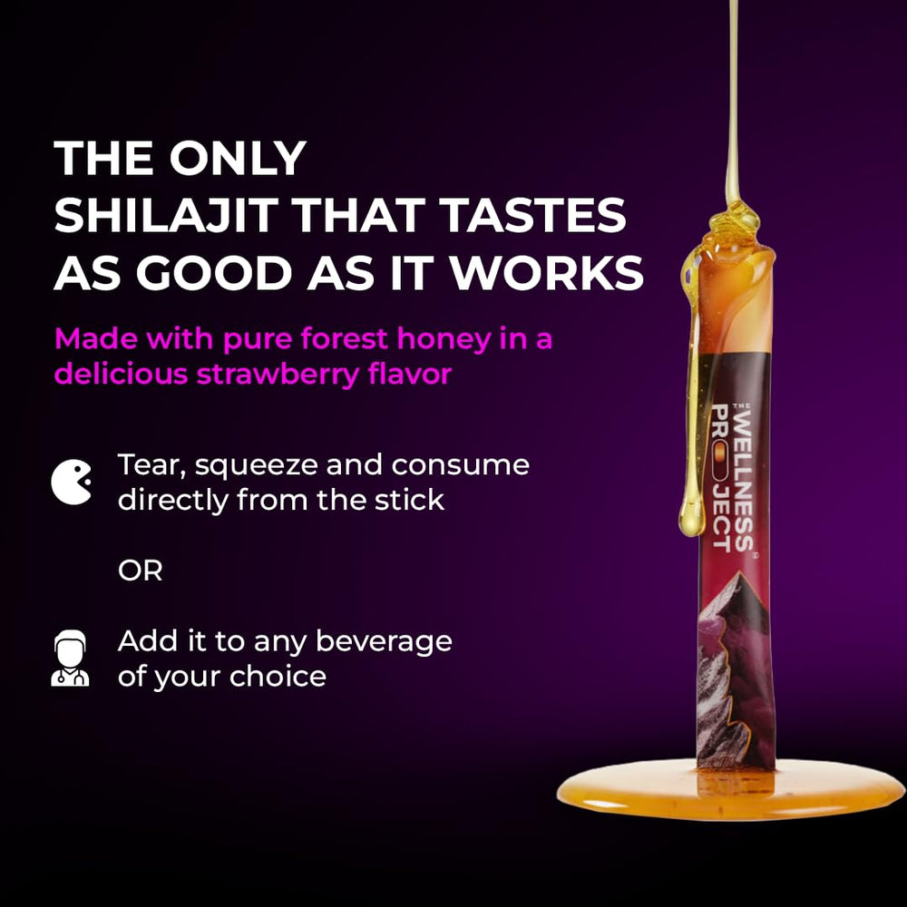 The Wellness Project Packaging Design Himalayan Honey Sticks highlights convenient format.
