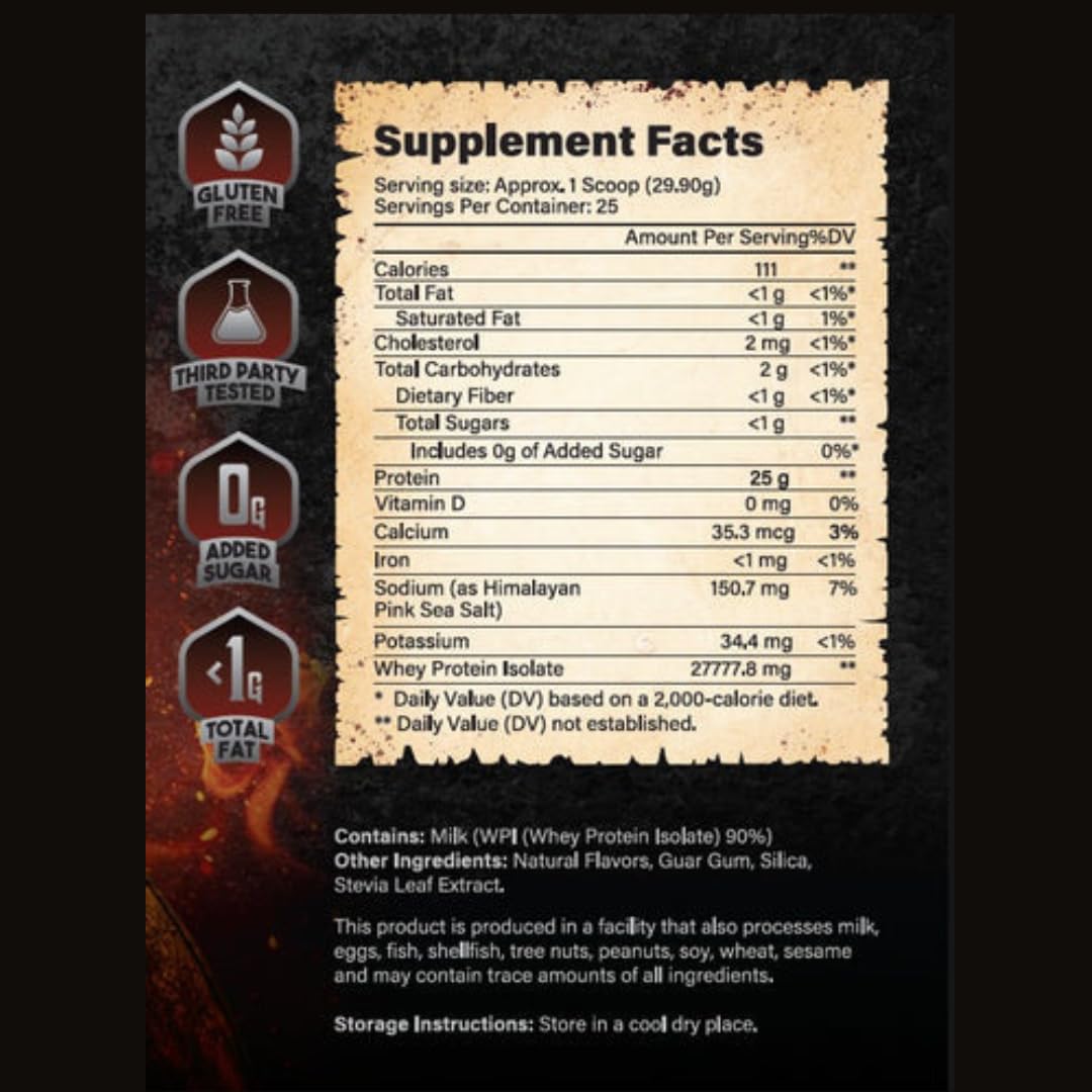 The Whey of The Lord Crusade powder scoop enables easy daily protein servings.