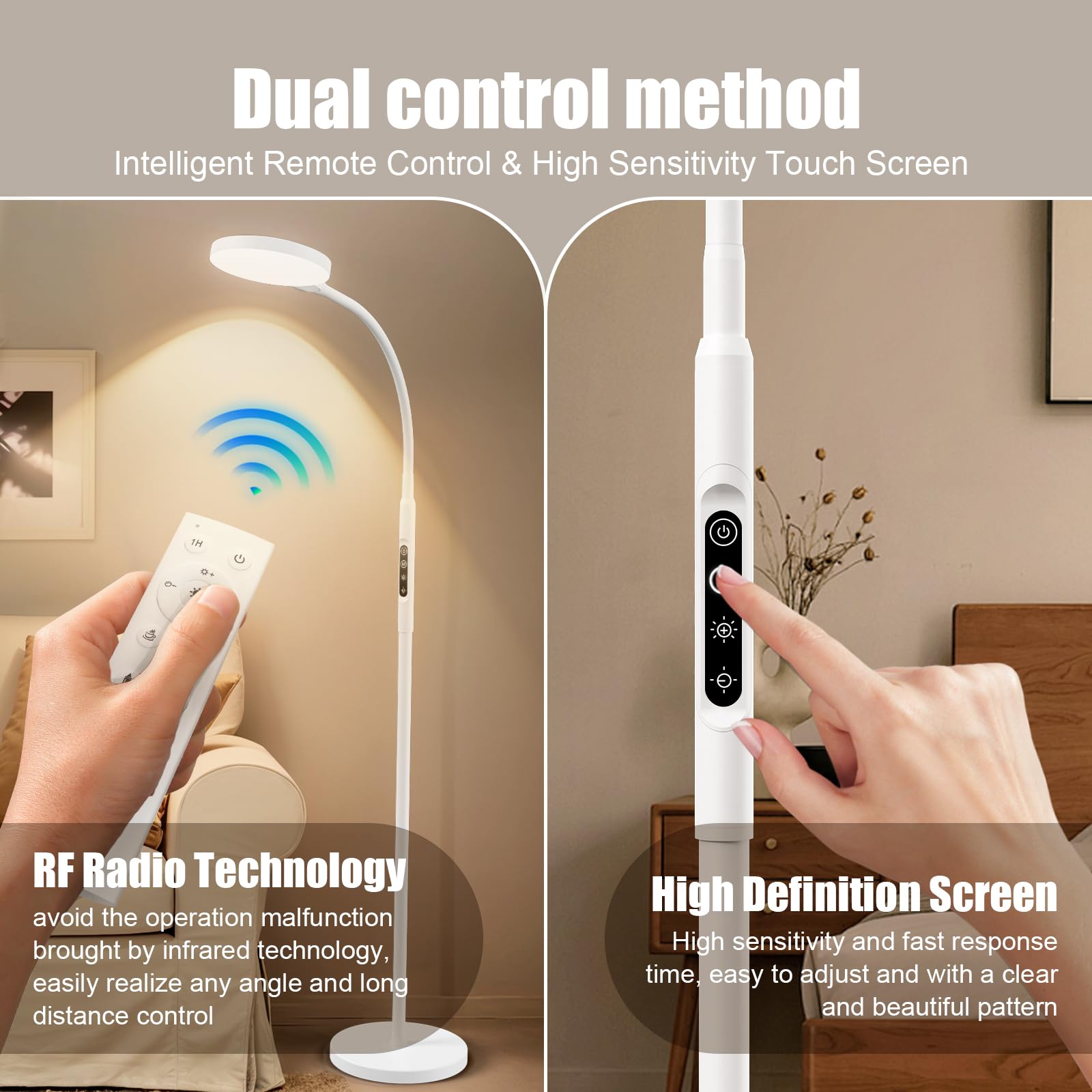 TheDeco lamp fits home, office, and reading nooks for versatile use