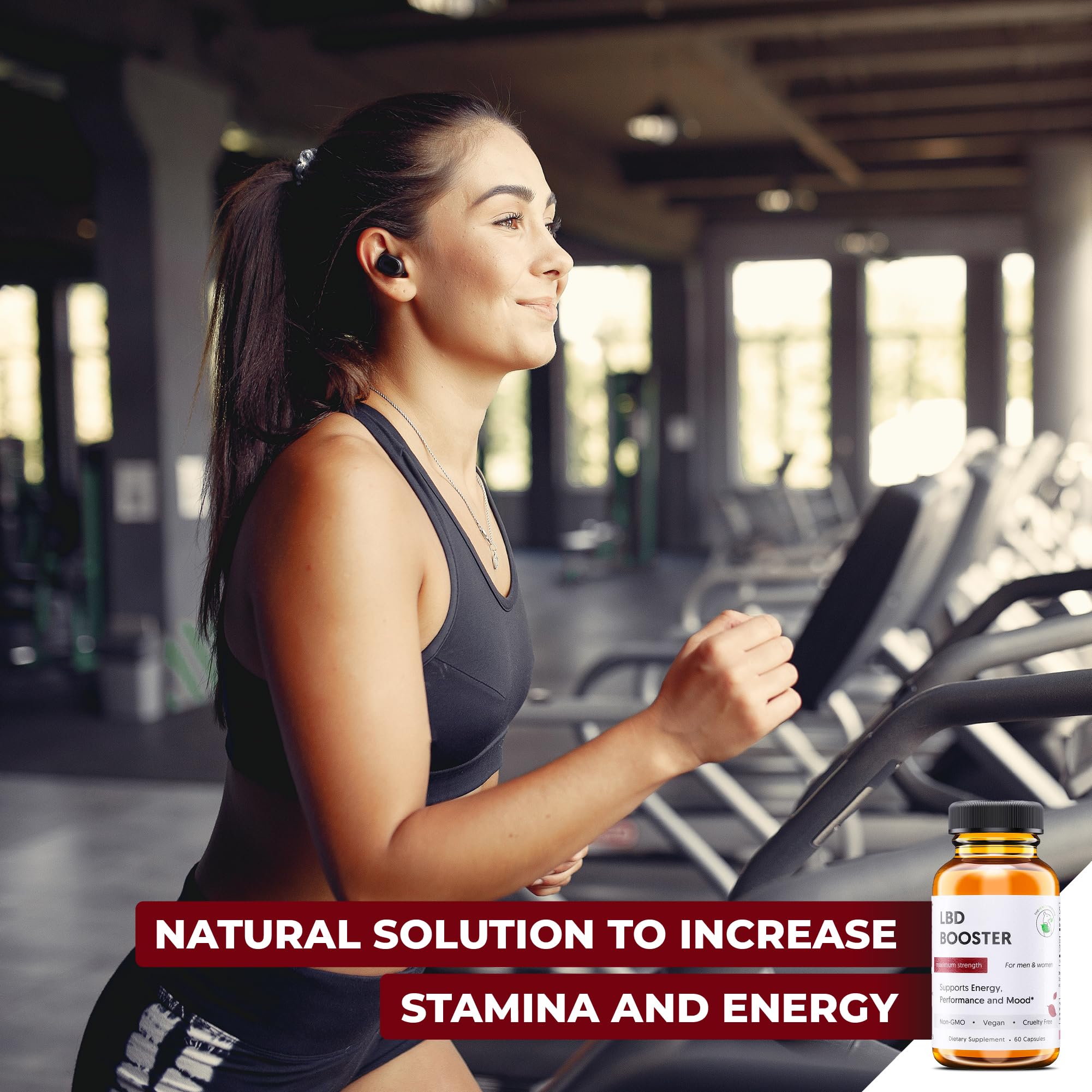 THEHEALTHYHAMSTER label shows gluten-free vegan non-GMO formula for clean nutrition
