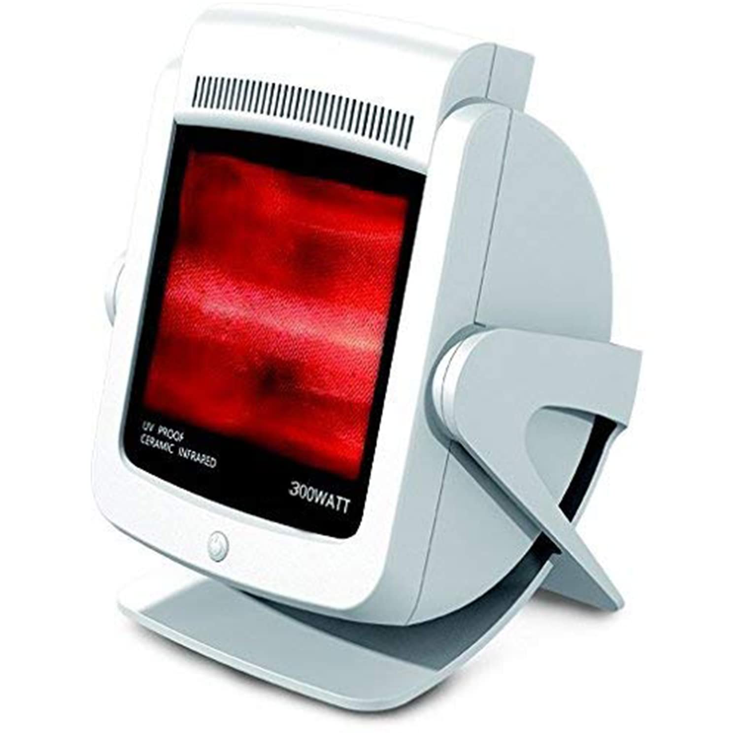 TheraLamp red light heat lamp arm area aids relief after activity.