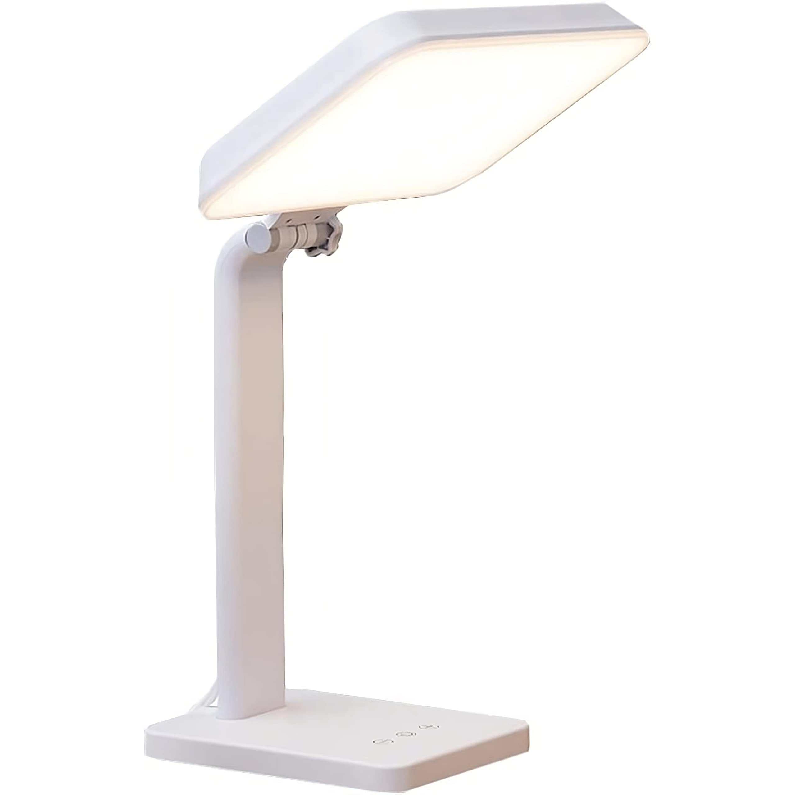 Theralite Aura Bright front view, compact lamp ready for home use and mood support.