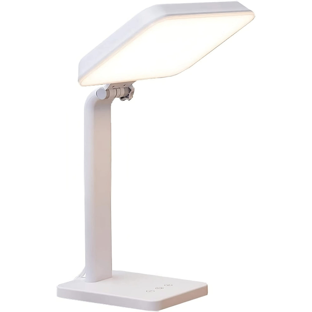 Theralite Aura Bright front view, compact lamp ready for home use and mood support.