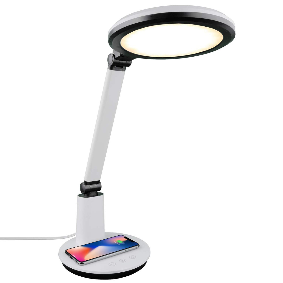 Theralite Halo desk lamp provides mood-boosting brightness for daily use.
