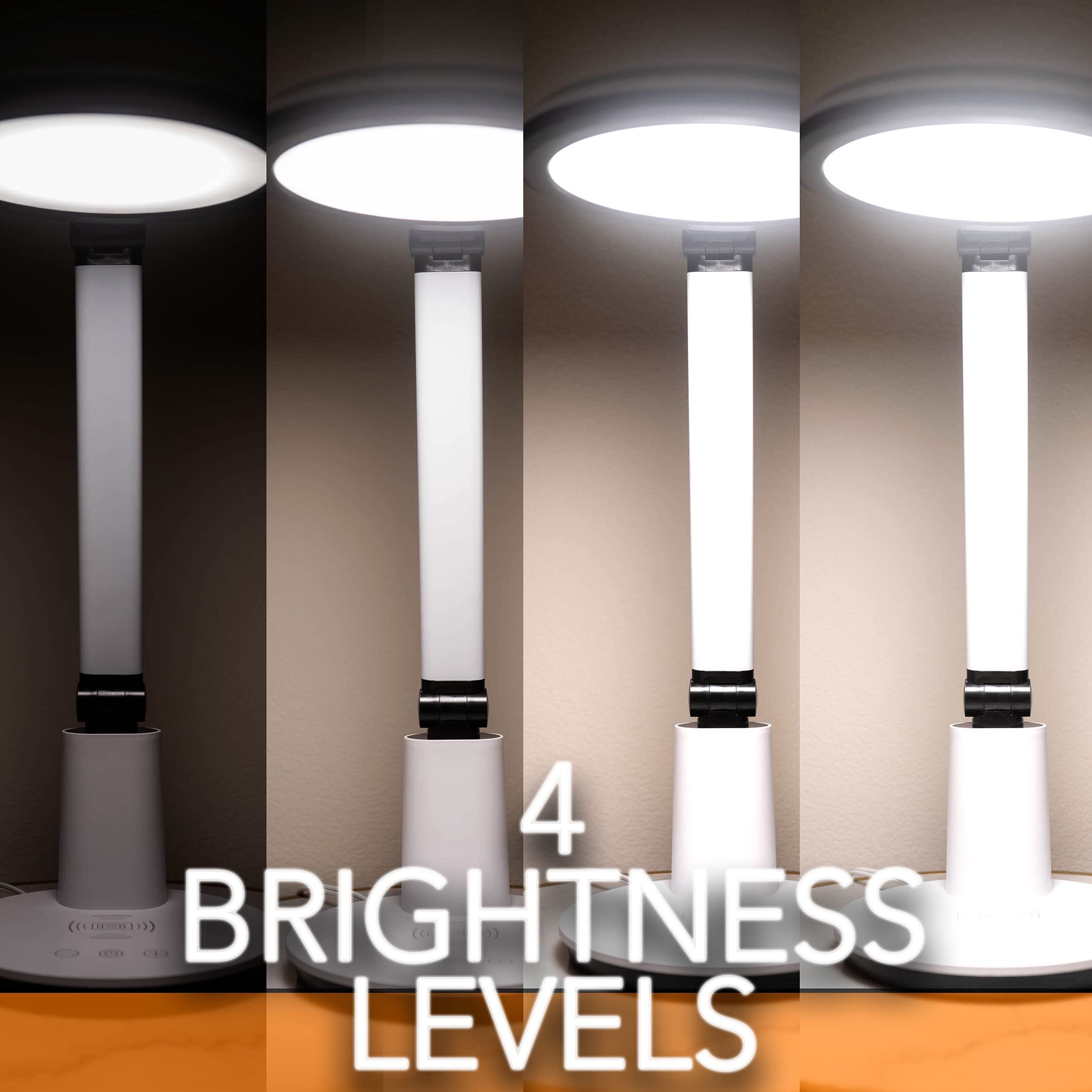 Theralite Halo mood light setting creates customizable ambience.