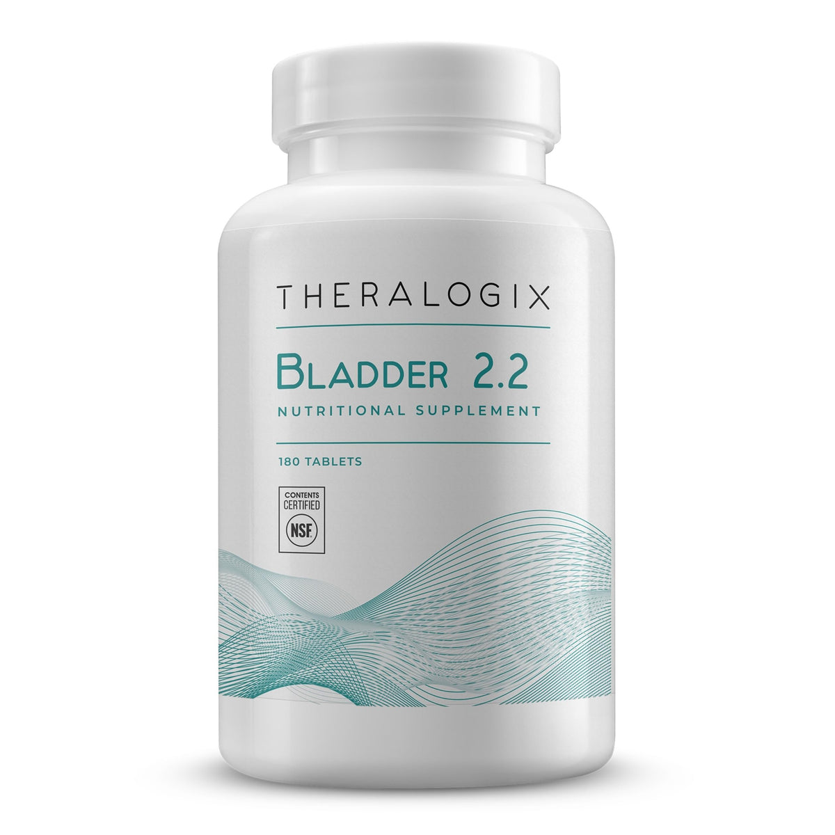 Theralogix Bladder 2.2 bottle front for daily bladder support vitamins
