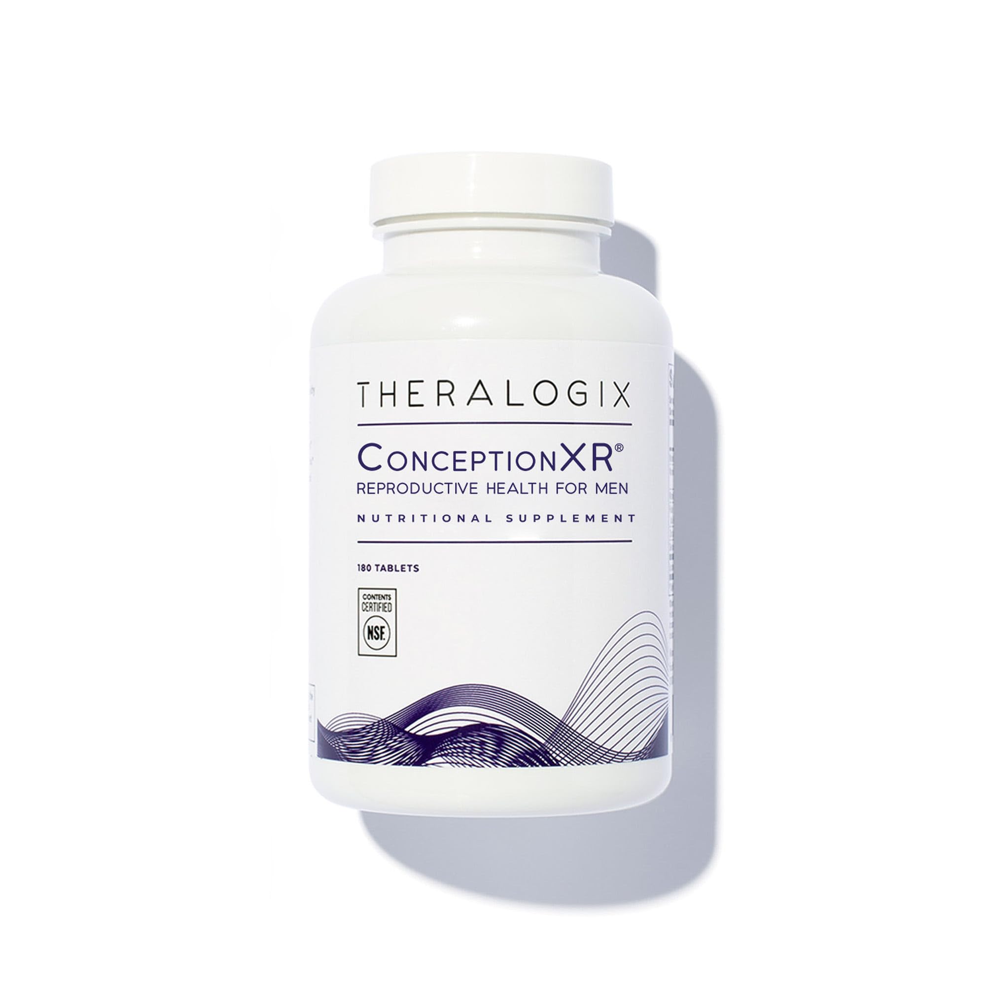 Theralogix ConceptionXR capsules close-up ready for daily use