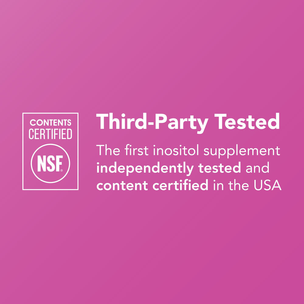 Theralogix Ovasitol USA-manufactured and purity-tested for quality and safety.
