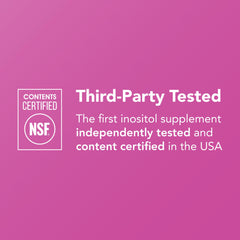 Theralogix Ovasitol USA-manufactured and purity-tested for quality and safety.