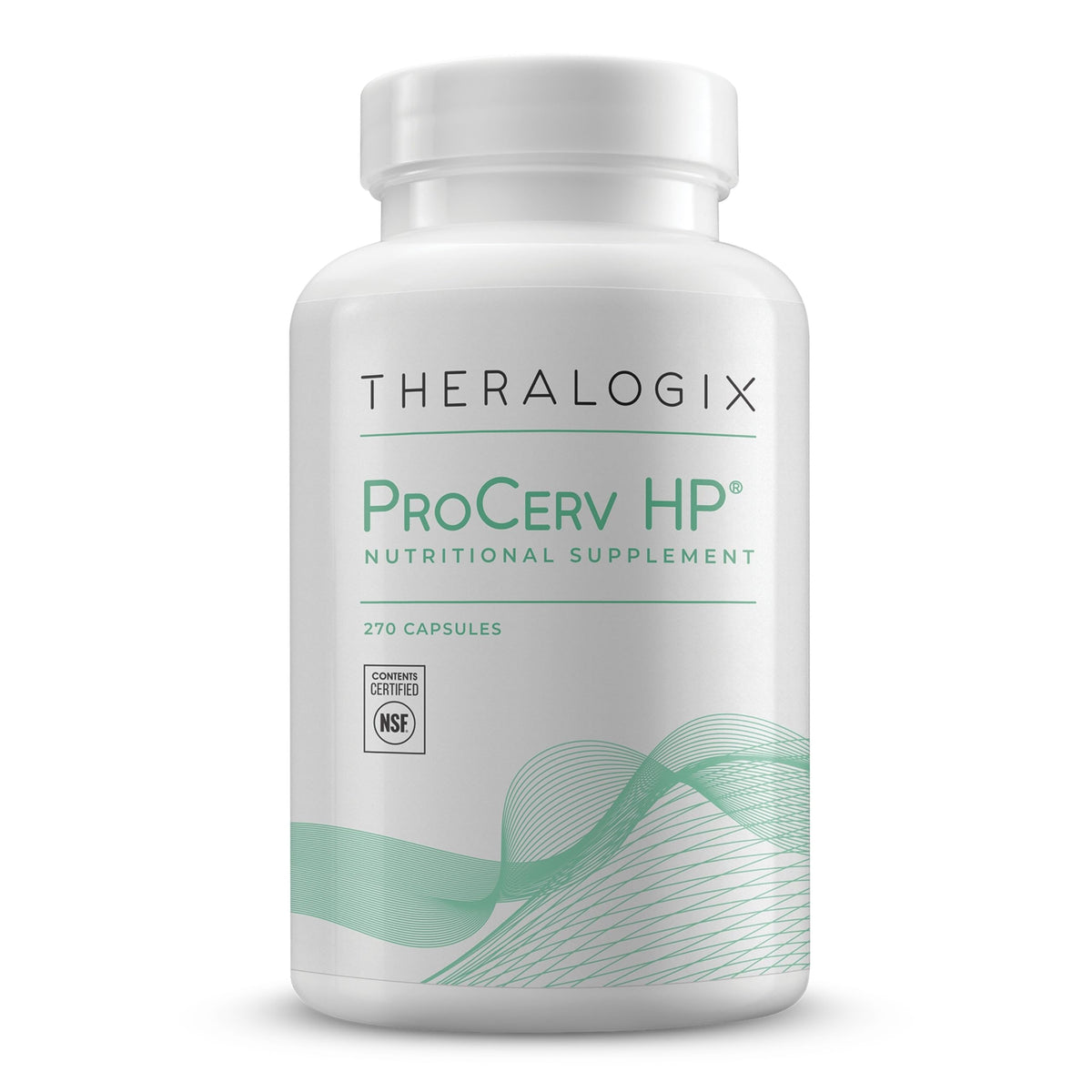 Theralogix ProCerv HP bottle front shows high-potency immune support for adults