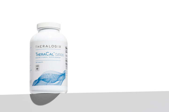 Theralogix TheraCal D2000 USA manufactured note on bottle