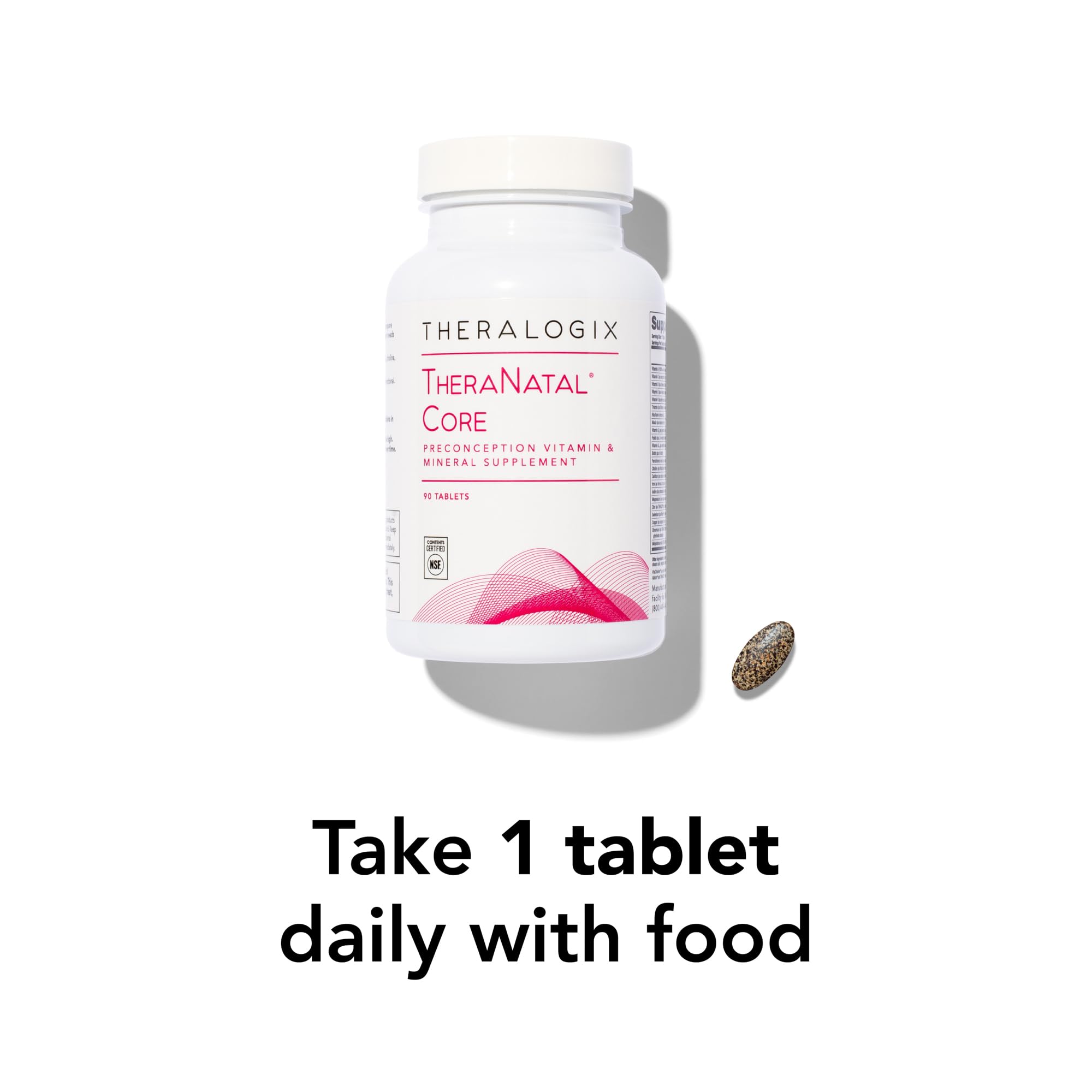 Gluten-free and dairy-free icons indicating allergen-friendly formulation