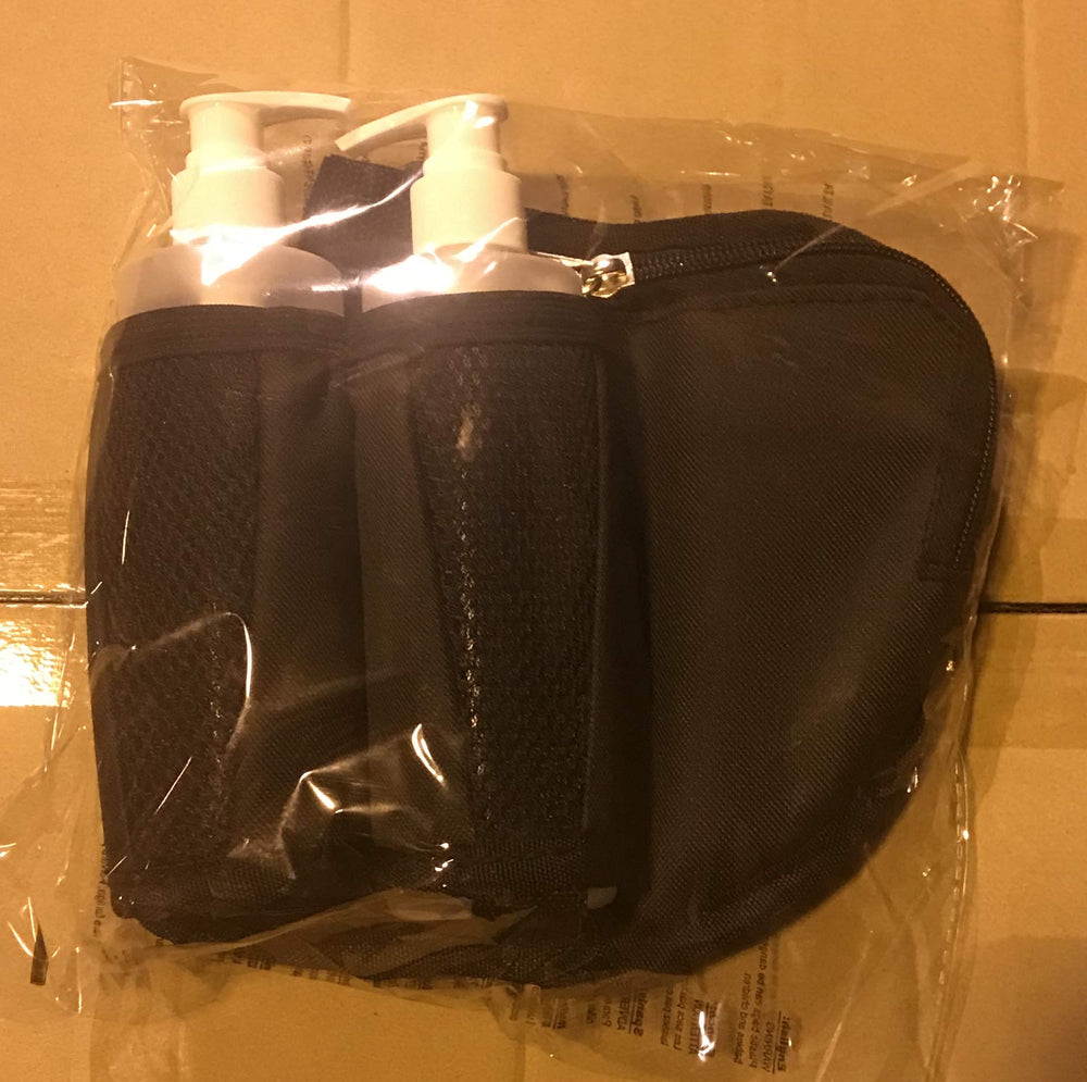 Therapist's Choice holster with pumps reduces on-table clutter and speeds treatment prep.