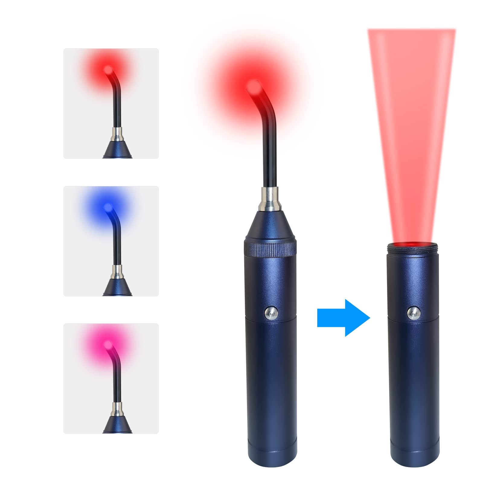 TherapSky red light body wand for broad-area relief and relaxation.