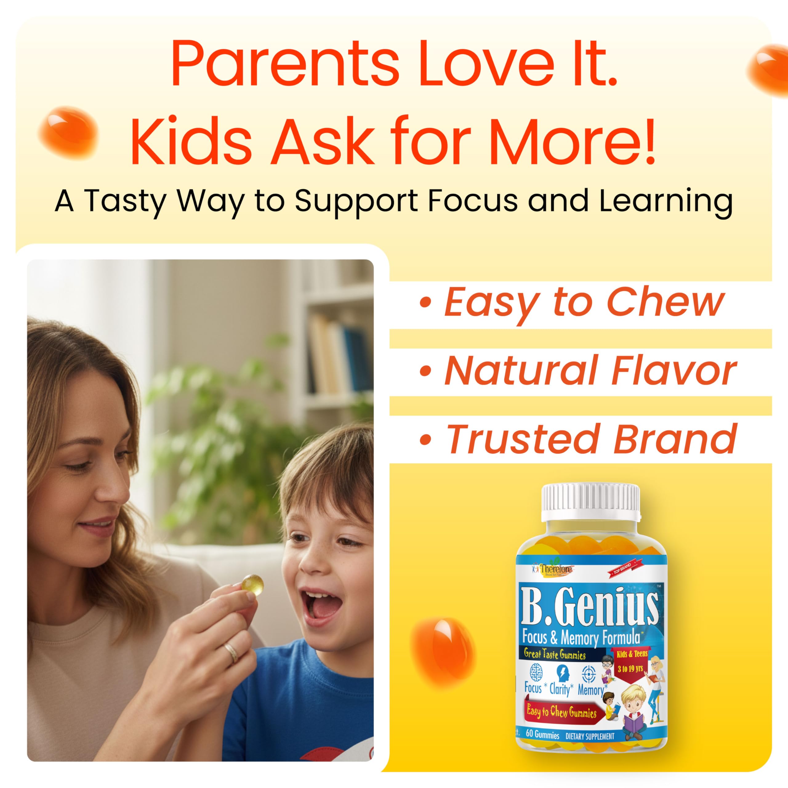 Therefore B.Genius third-party tested badge speaks to purity and potency for families.